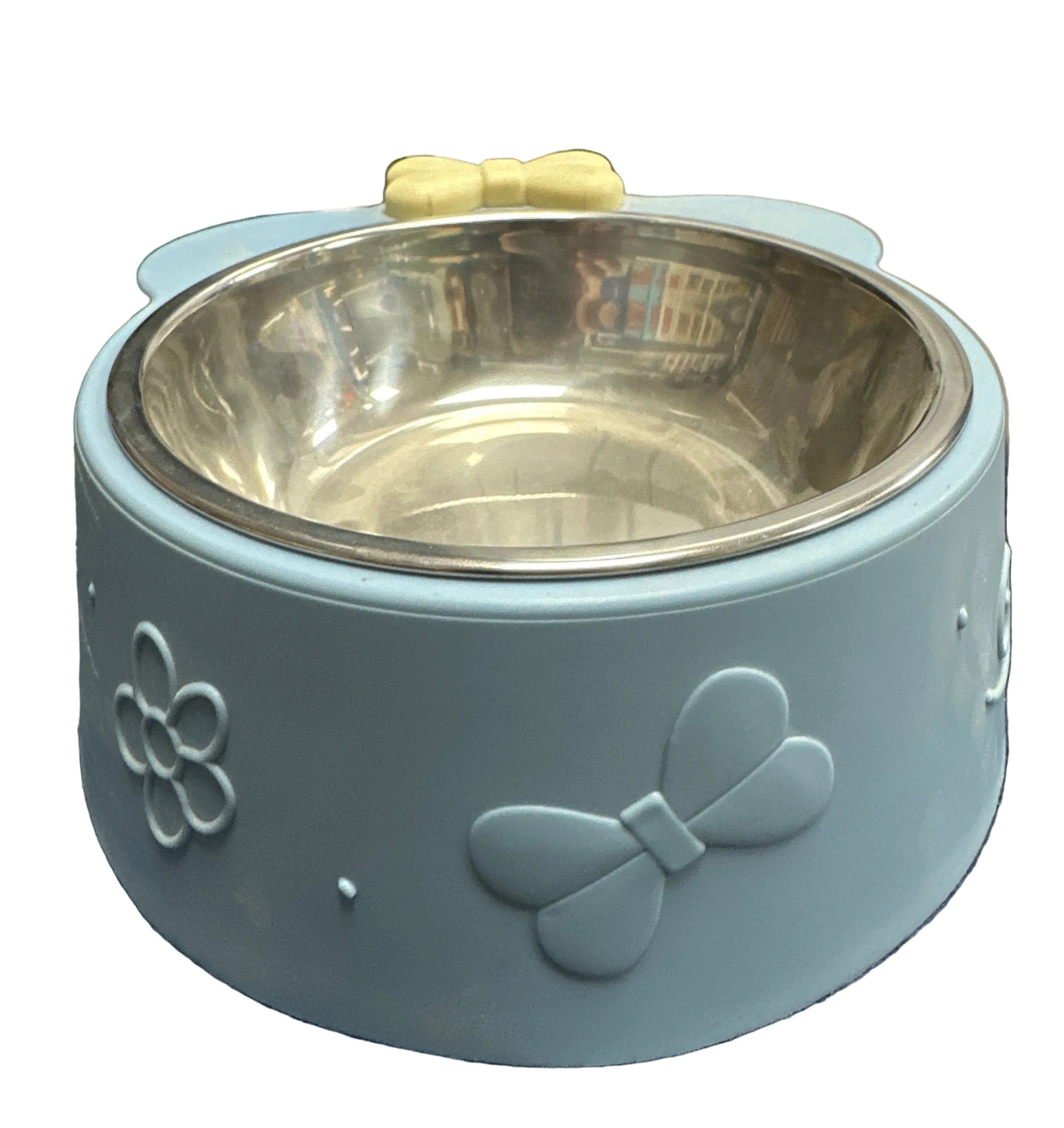 SAAS Pet Feeding Bowl – Stainless Steel Bowl with Anti-Slip Base