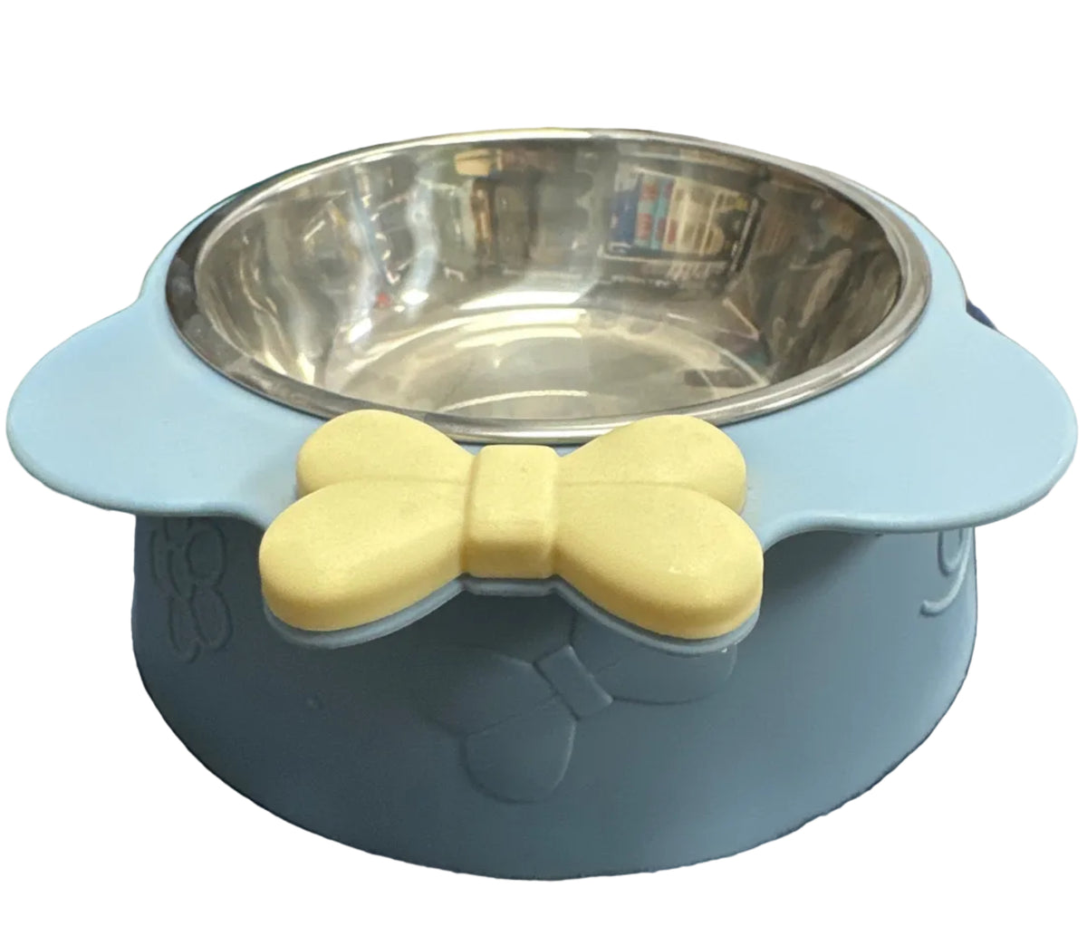 SAAS Pet Feeding Bowl – Stainless Steel Bowl with Anti-Slip Base