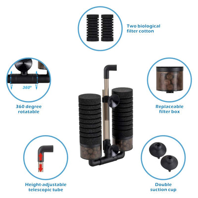HYGGER BIO CHEMICAL SPONGE FILTER LARGE HG-908