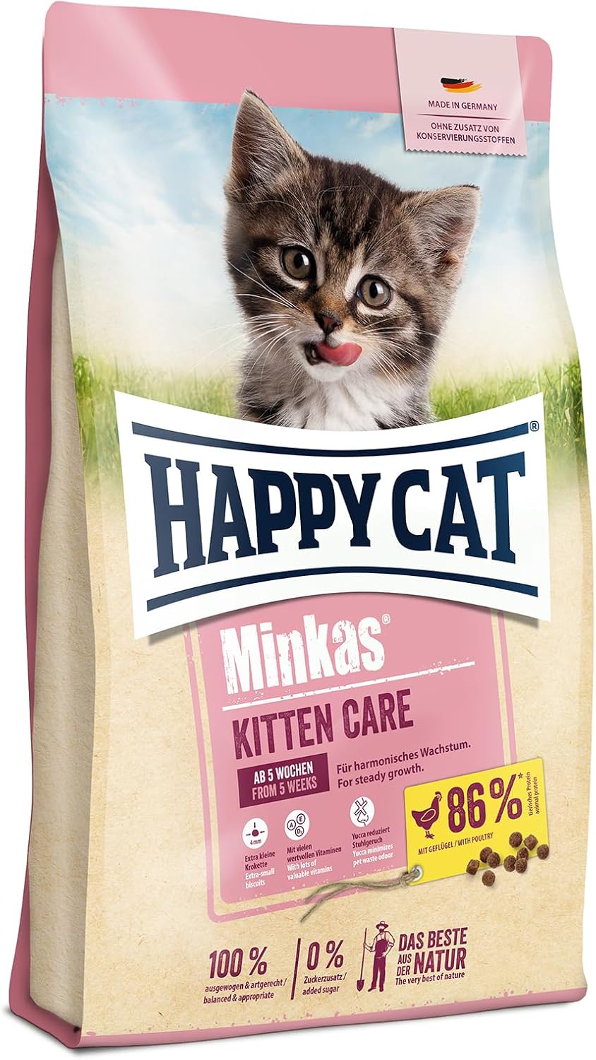 HAPPY CAT MINKAS KITTEN CARE 1.5KG