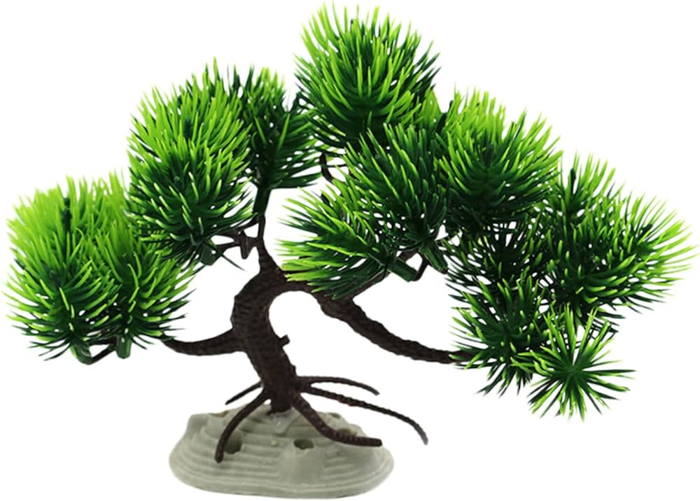 PLASTIC PLANT DECORATION