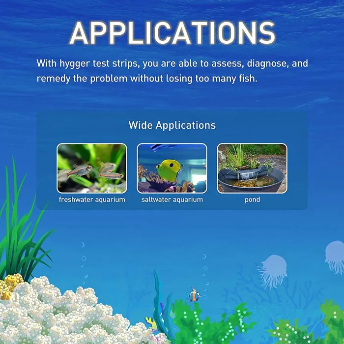 Hygger 8 in 1 Aquarium Water Test kit