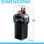 207 Performance Canister Filter, up to 45 US Gal (220 L)