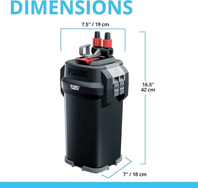 207 Performance Canister Filter, up to 45 US Gal (220 L)