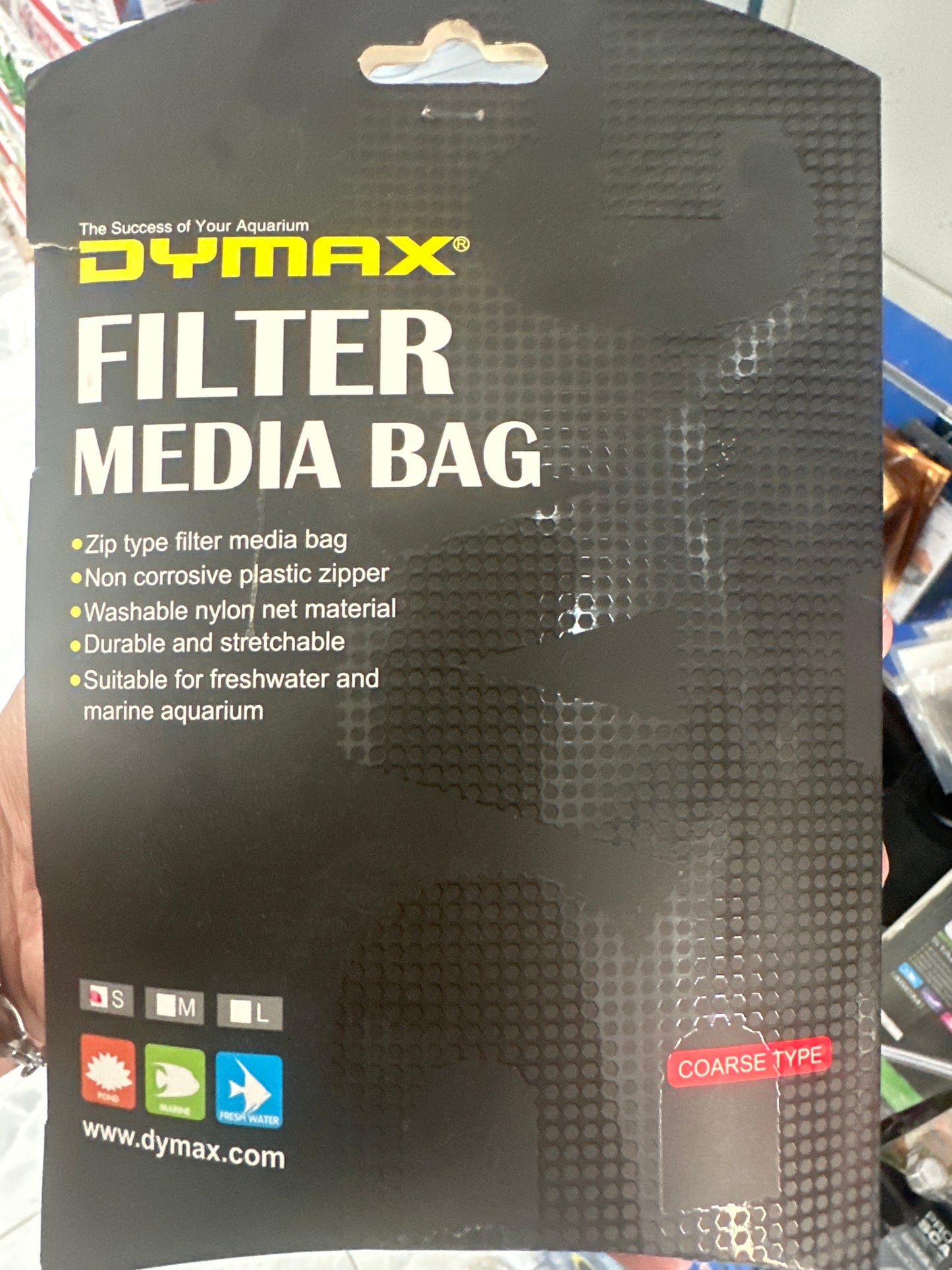 Dymax Filter Media Bag