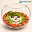 Happy Little Garden – 8 - Smiley Face Glass Bowl Terrarium