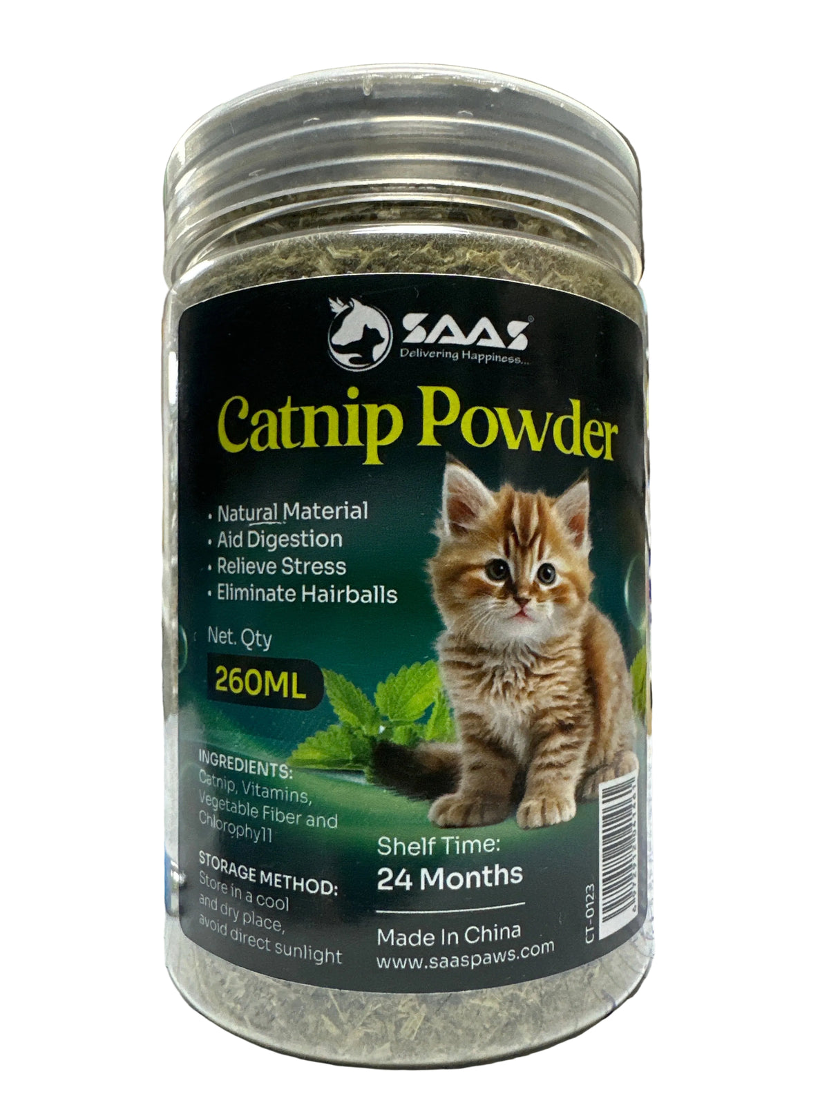 SAAS CATNIP POWDER 260ML