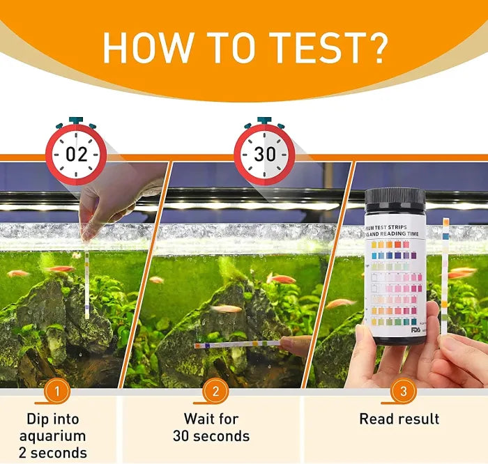 Hygger 8 in 1 Aquarium Water Test kit