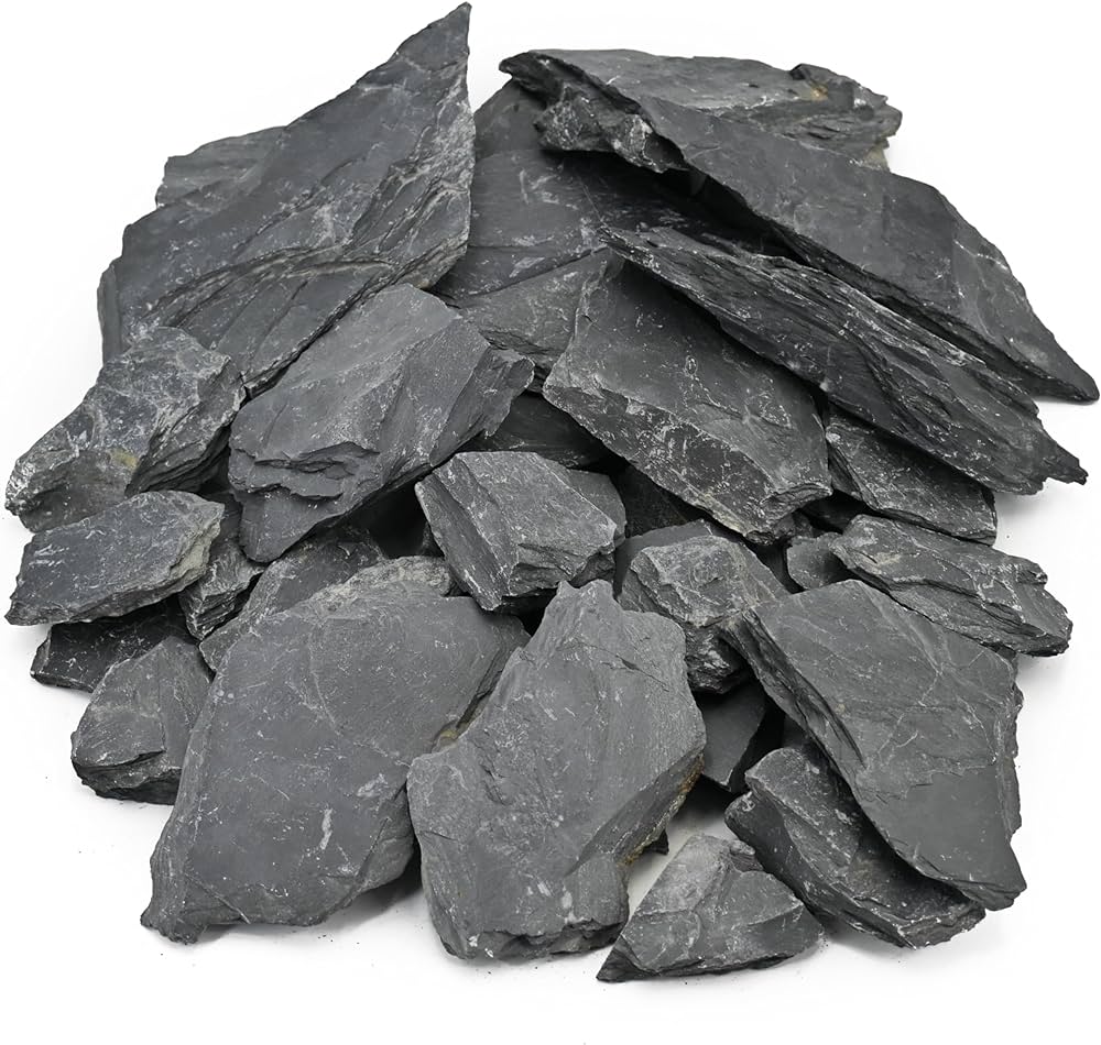 BLACK SLATE ROCK 1KG
