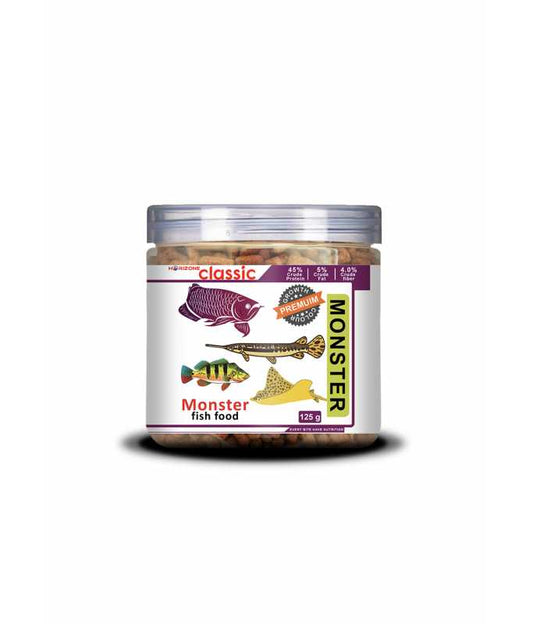 HORIZONE CLASSIC MONSTER FISH FOOD 125G