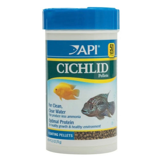 حبيبات API CICHLID 70 جرام 2.5 أونصة