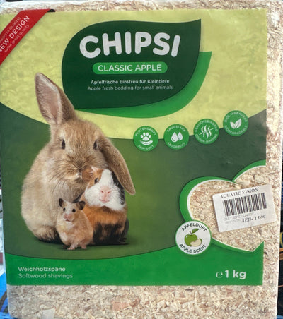 Chipsi Classic Apple Small Animal Bedding – 1 kg