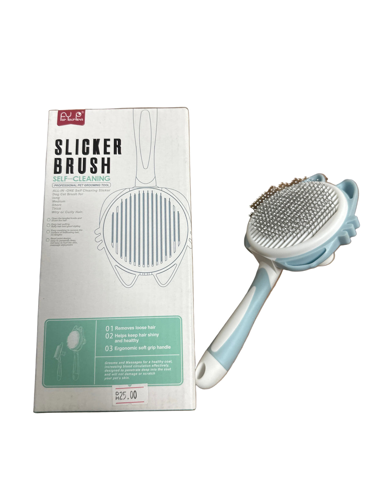Self Cleaning Slicker Brush