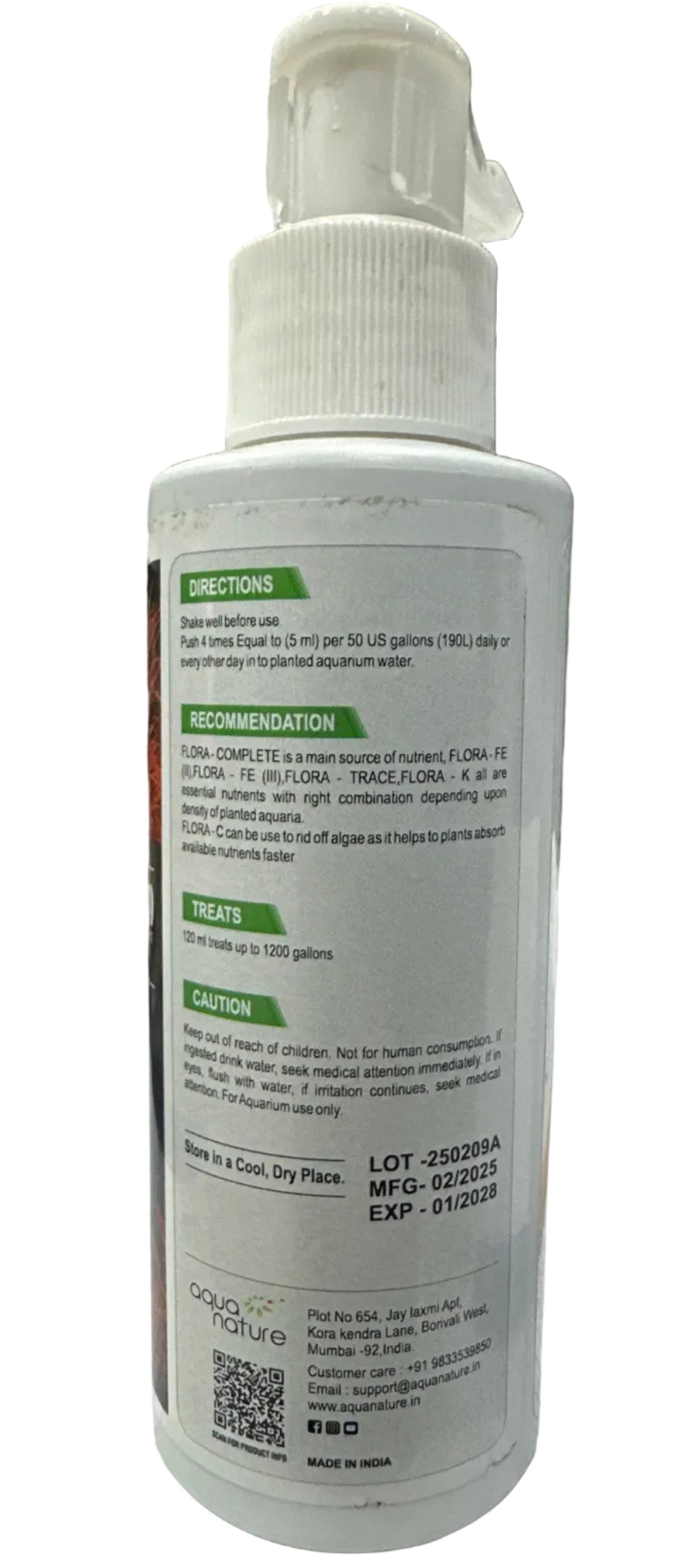 Aqua Nature FLORA-FE (II) – 120 mL