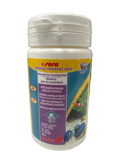 Sera Shrimp Mineral Salt 105G