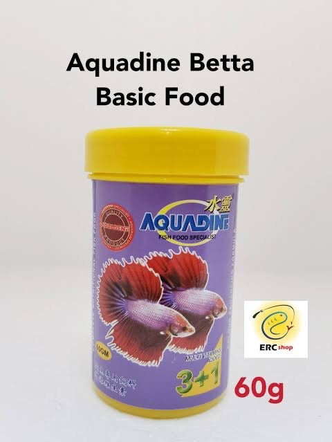 AQUADENE BETTA BASIC FOOD 60G