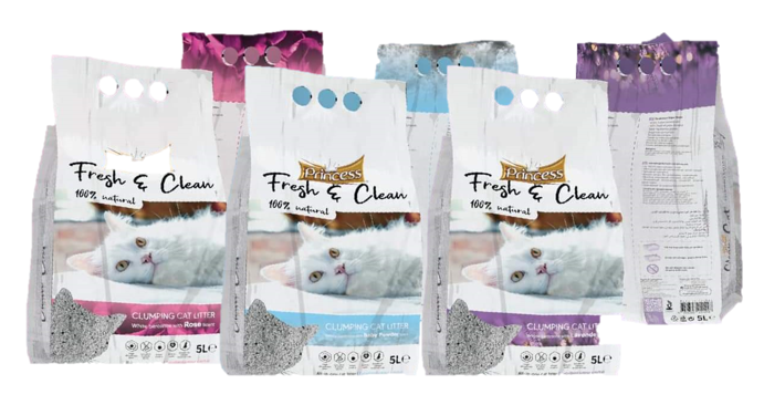 PRINCESS FRESH & CLEAN CAT LITTERS 20L