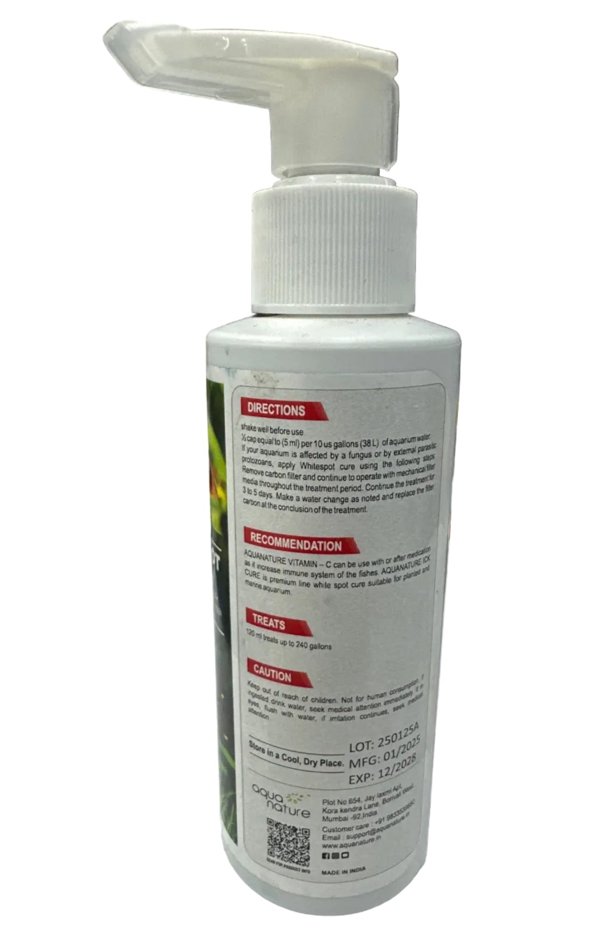 AquaNature Whitespot Cure 120ml