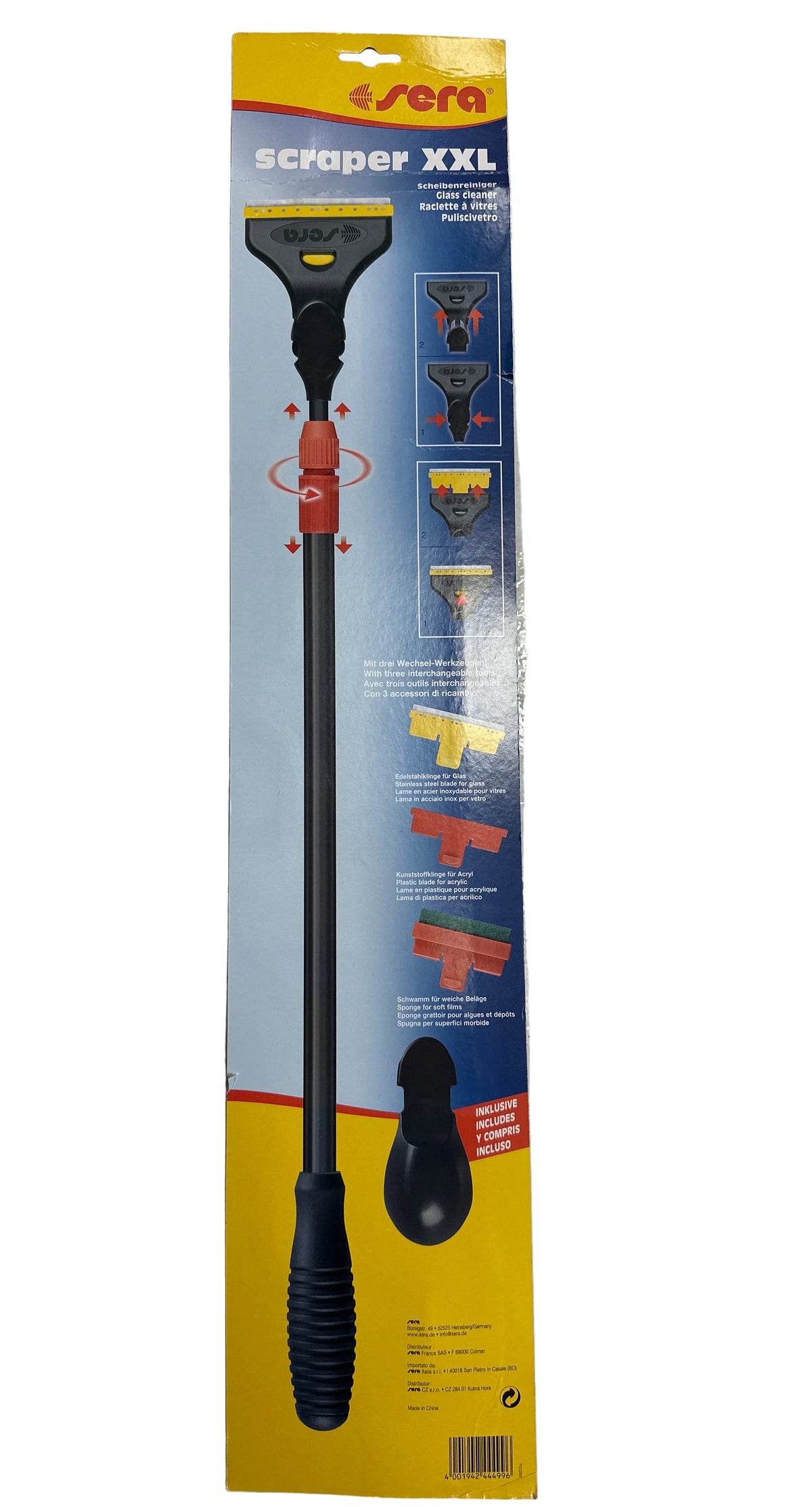 Sera Scraper XXL – Aquarium Glass Cleaner