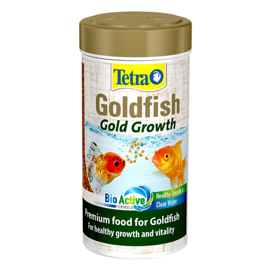 TETRA GOLDFISH GOLD GROWTH FISH FOOD 250ML