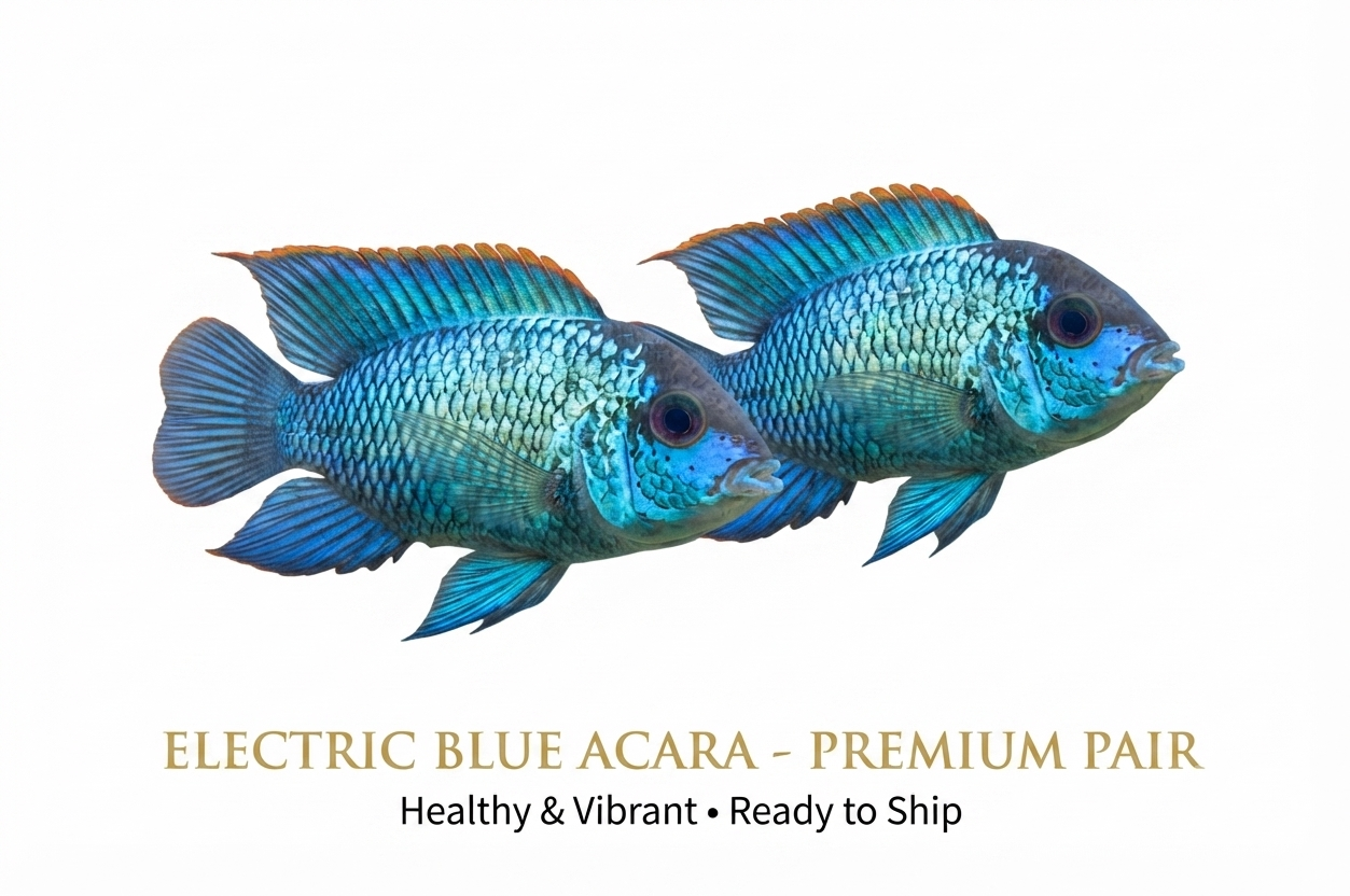Electric Blue Acara 2PCS Combo Deal