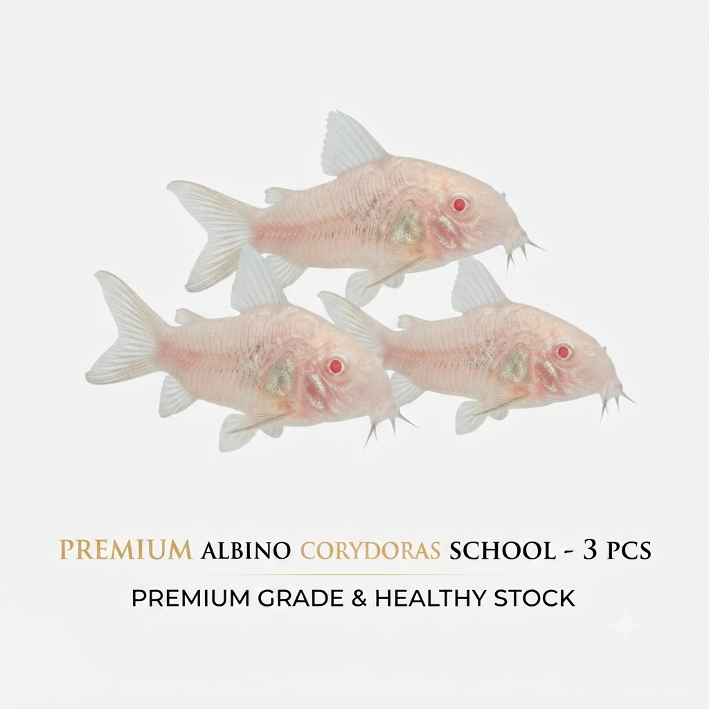 Albino Corydoras 3PCS Combo Deal