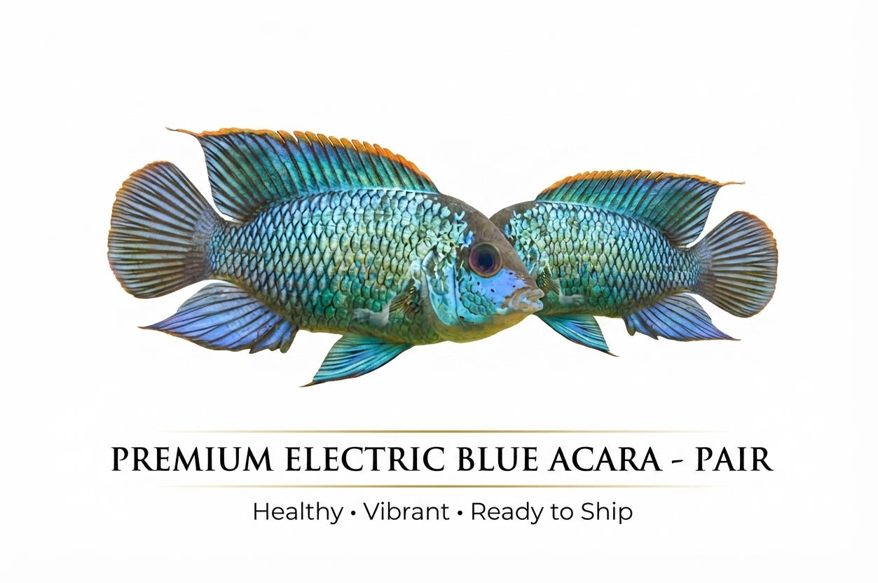 Electric Blue Acara 2PCS Combo Deal