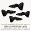 Black Moscow Guppy Male 4PCS Combo Deal