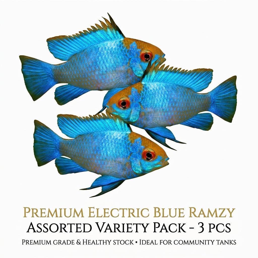 Electric Blue Ramzy 3PCS Combo Deal