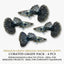Green Dragon Halfmoon Guppy Male 4PCS Combo Deal