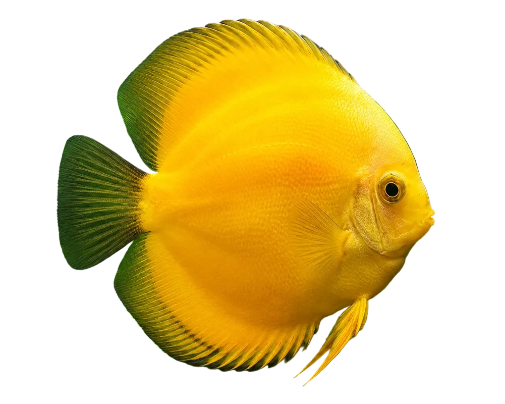 Yellow Discus Fish (Albino Strains)