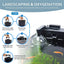 Hygger 3 in 1 Aquarium Filter for Water Change HG-985