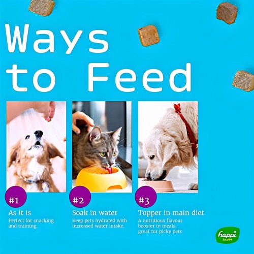 Happi Skippi Just Freeze-Dried Treat Duck&Coconut for Cats and Dogs 10g