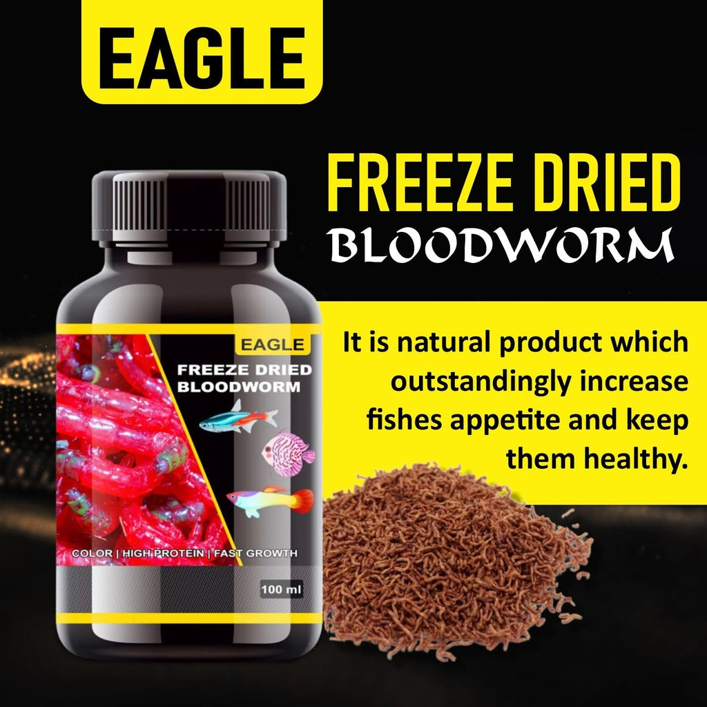 Horizone Eagle Freeze Dried Blood Worms - 100ML