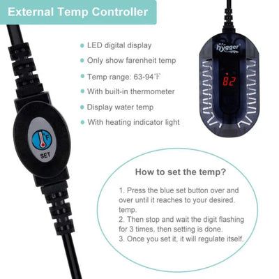 Hygger Mini Summersible Heater 50W HG-916