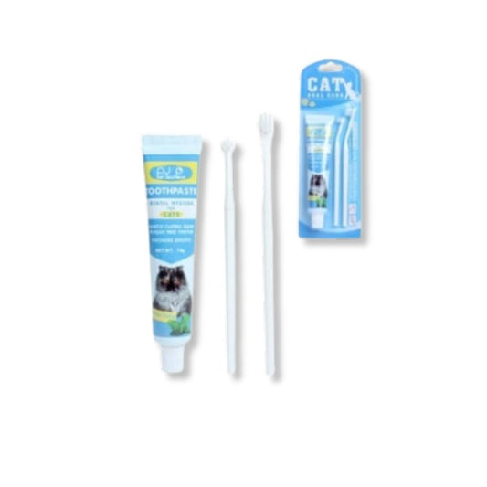 CAT ORAL CARE TOOTHBRUSH KIT