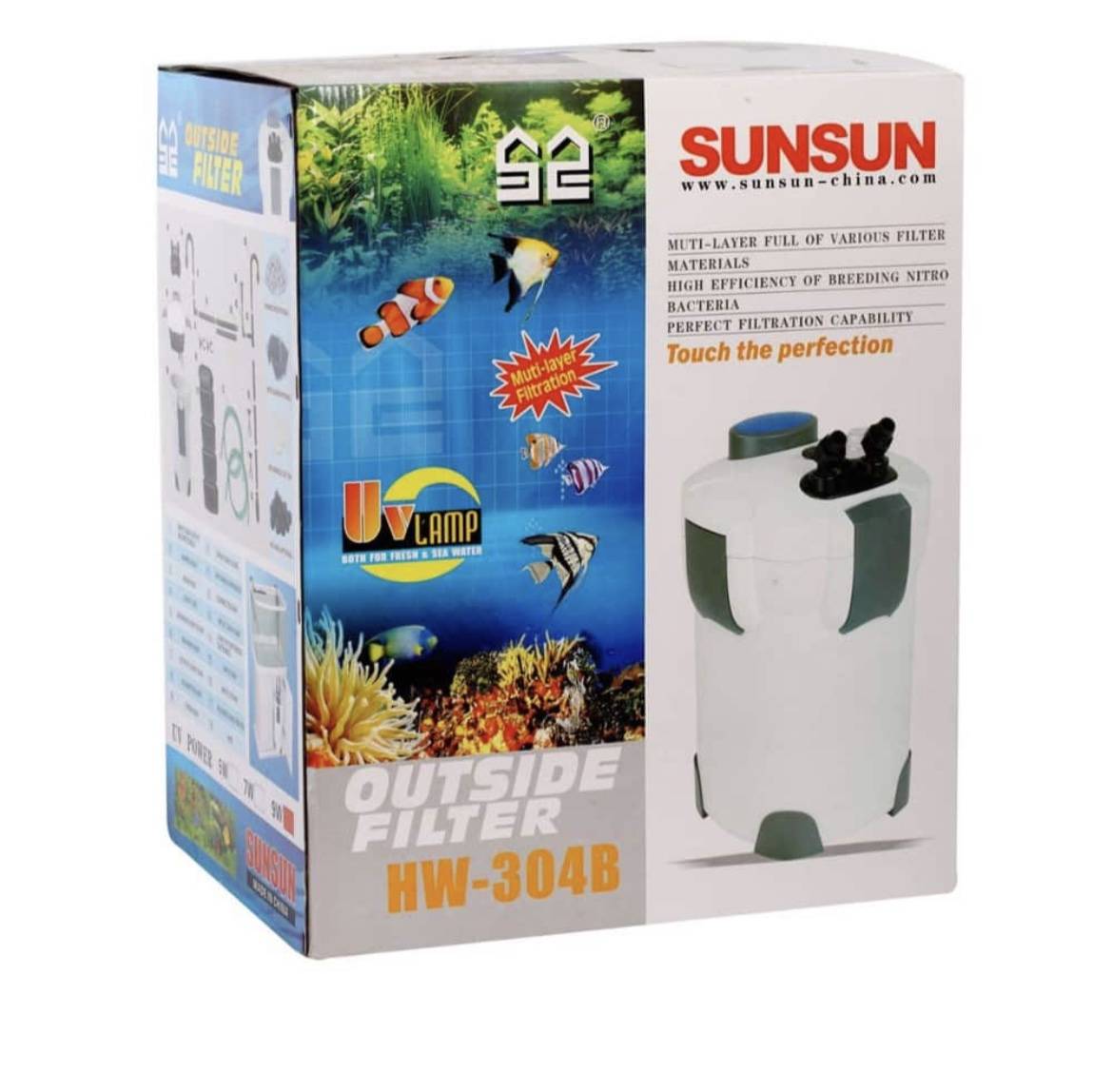 SUNSUN EXTERNAL FILTERS 302B