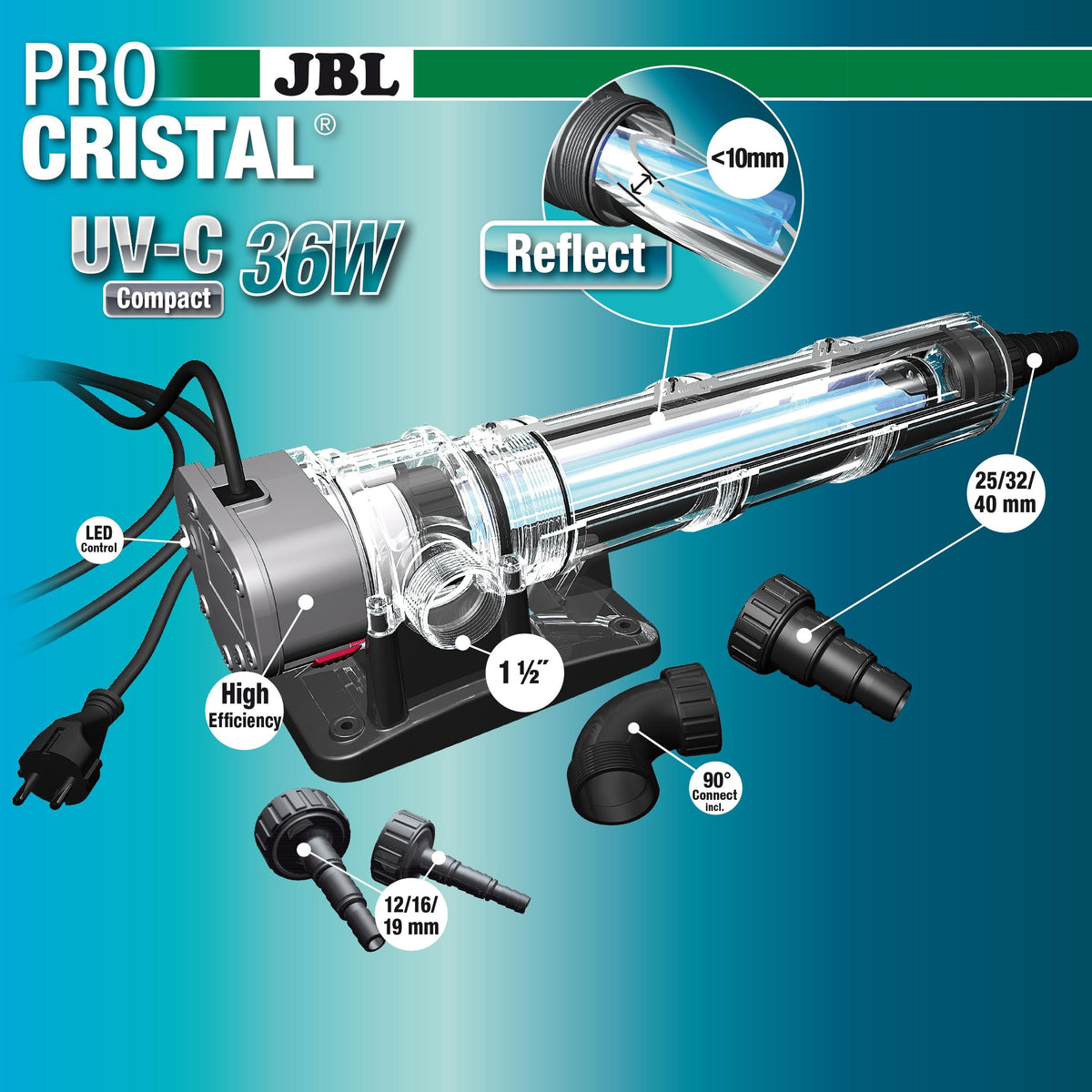 JBL PRO CRISTAL UV-C 36w