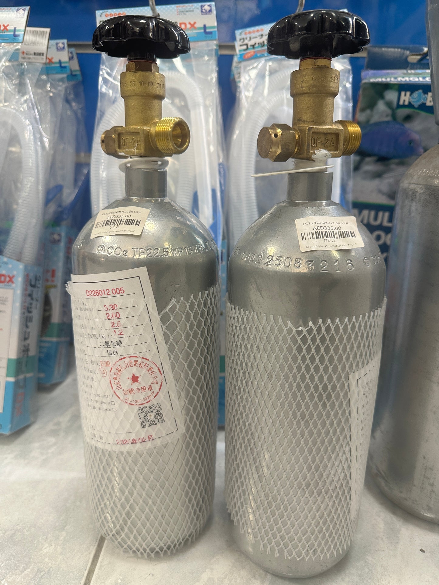 CO₂ Cylinder 4L – Silver