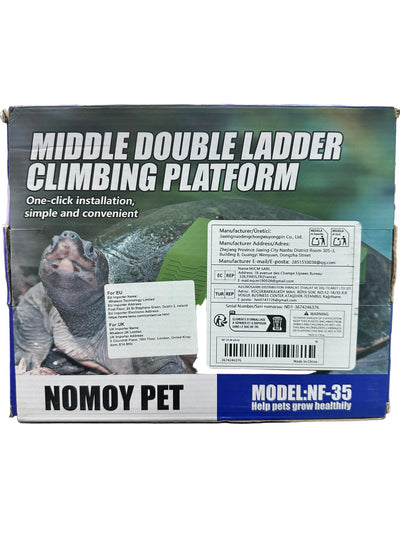 NOMOYPET Middle Double Ladder Climbing Platform (NF-35)