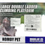 NOMOYPET Large Double Ladder Climbing Platform – NF-35L