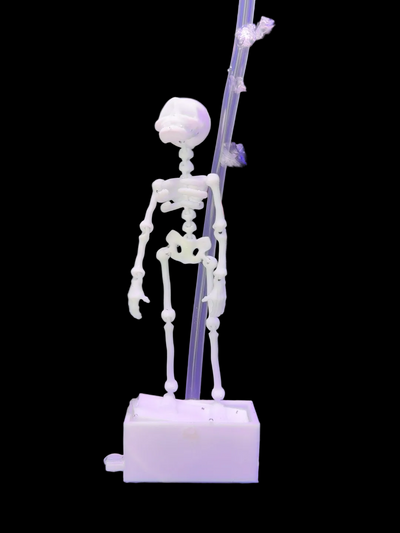 Aquarium toy Dancing skeleton decoration