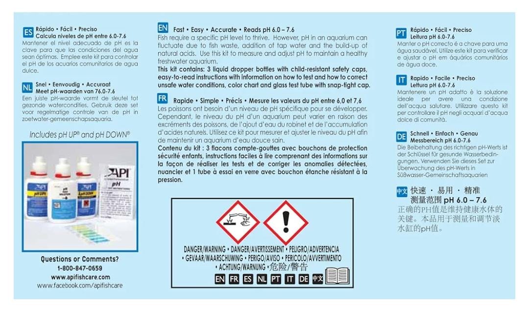 API PH TEST & ADJUSTER KIT