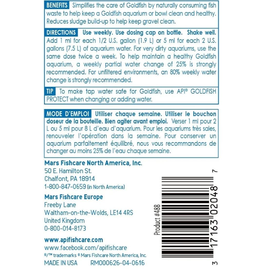API GOLDFISH AQUARIUM CLEANER