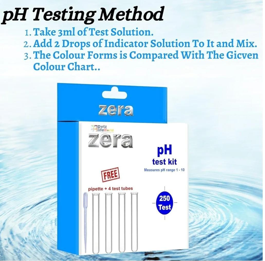 Horizone Zera PH Test Kit Measure PH Range 1-10