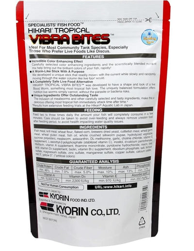 HIKARI TROPICAL VIBRA BITES 1KG