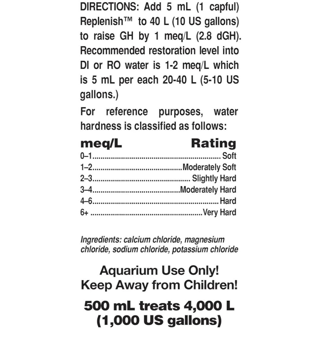 Seachem Replenish 500ML