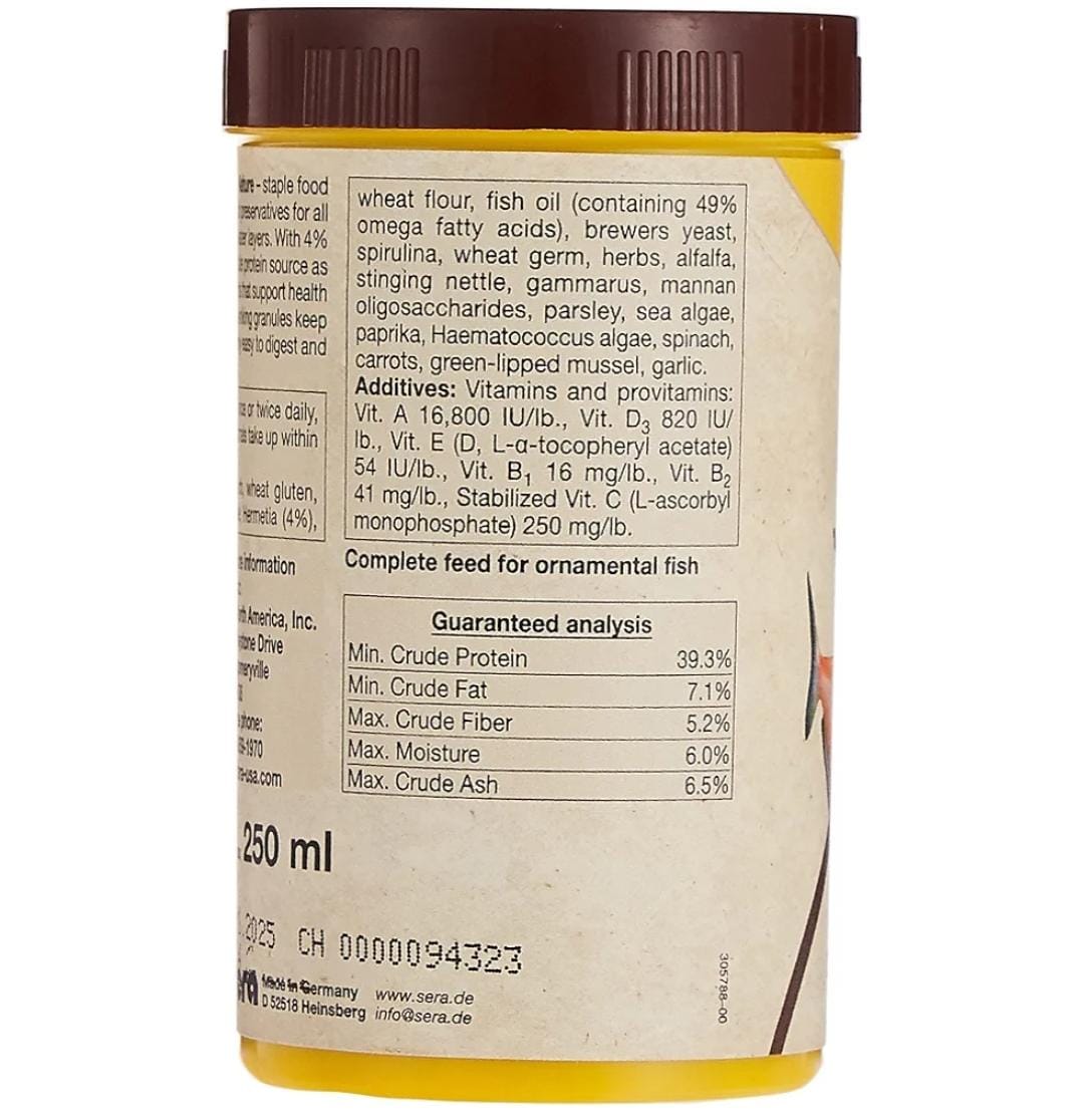 Sera Vipagran Staple Food, 250ml.