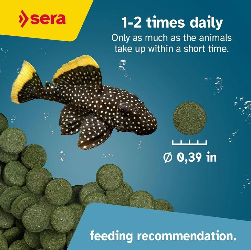 Sera Spirulina Tablets, 15g.