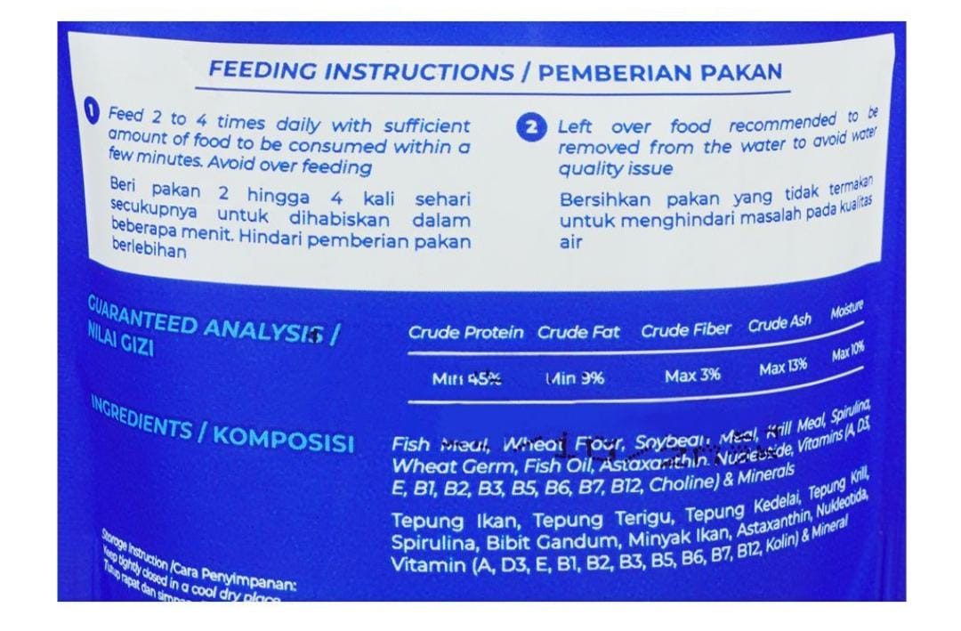 Ken Premium Fish Food for Goldfish